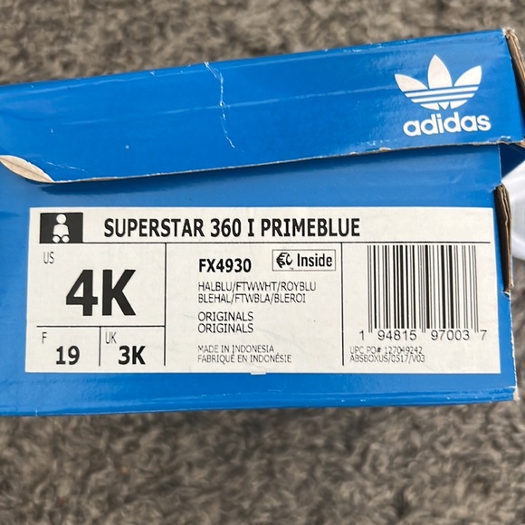 Adidas toddler superstar 360 I primeblue 4c - Picture 7 of 7